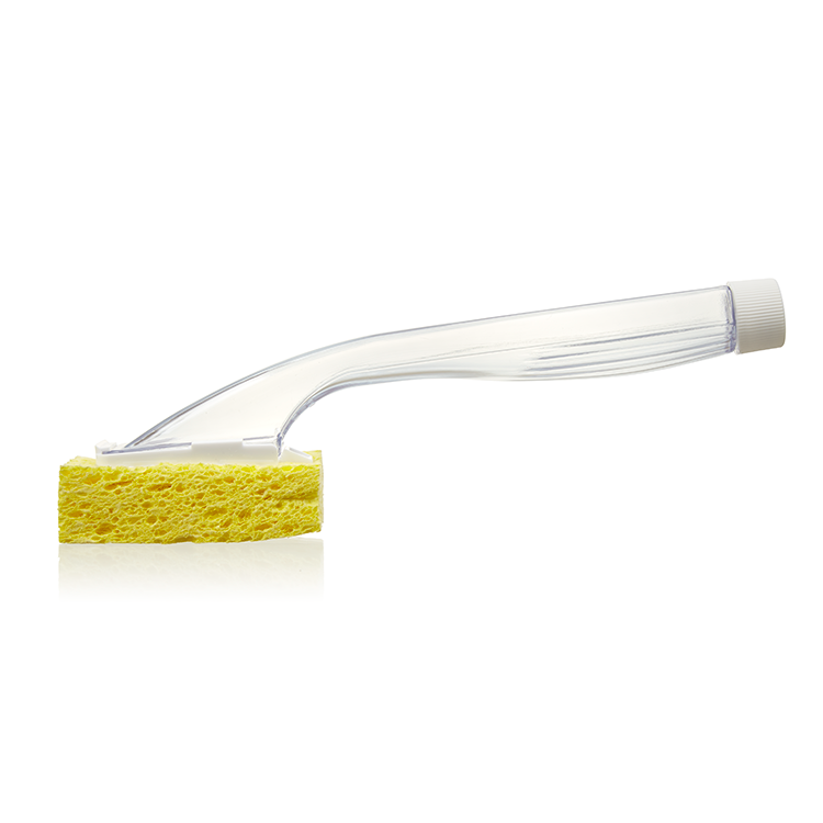 Arrow Dish Sponge With Soap Dispenser Handle - Fillable Dish Wand for  Quick, Convenient Cleaning - Made in the USA - Easy to Refill, Built-In