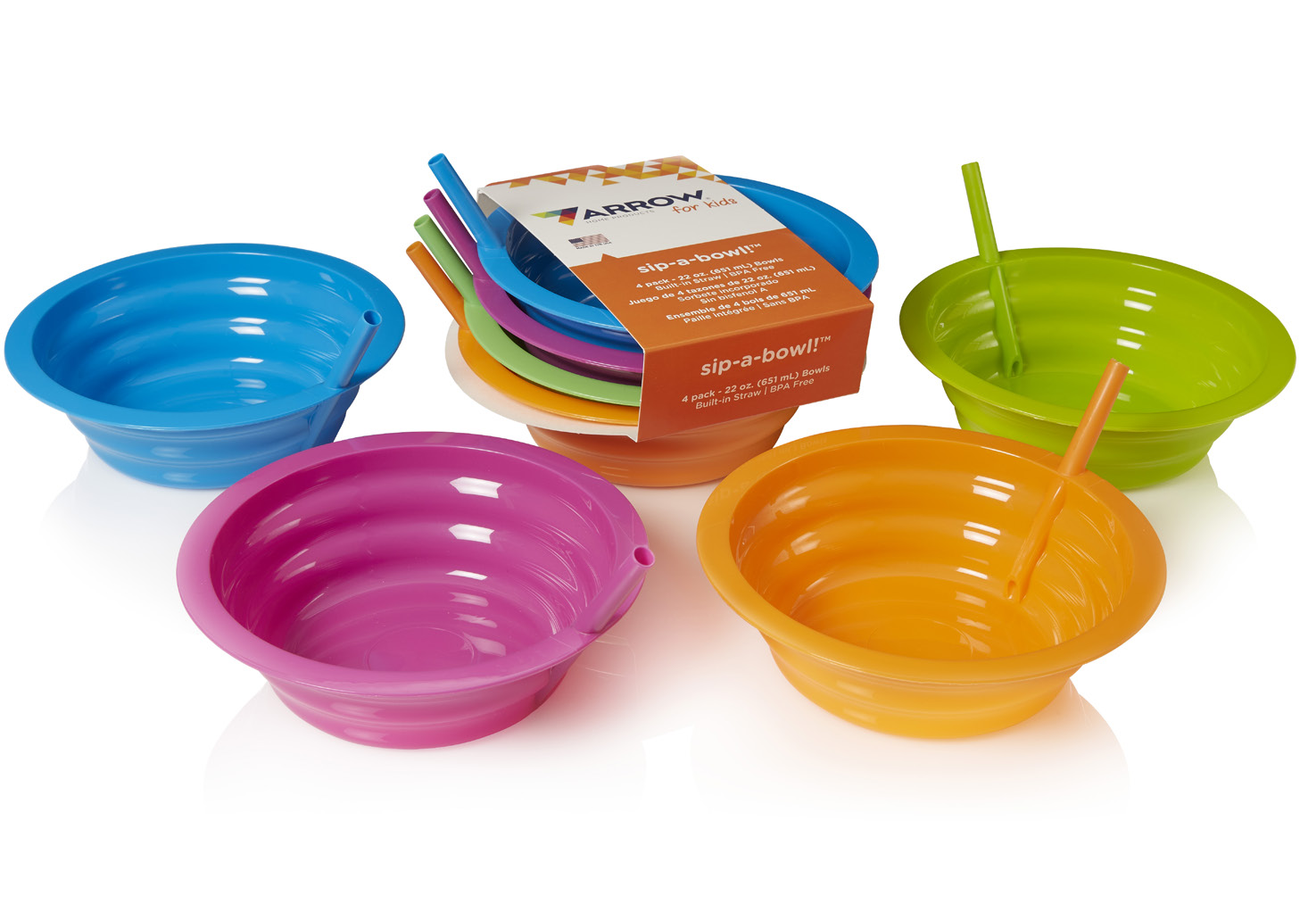Sip-A-Bowl (4-Pack) - Arrow Home Products