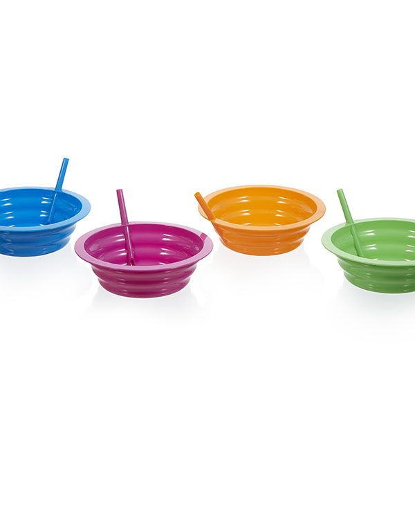 Arrow Blue Sip-A-Cup 4 Pack Kids Built-In Silly Straw Sippy & Lid FREE  SHIPPING